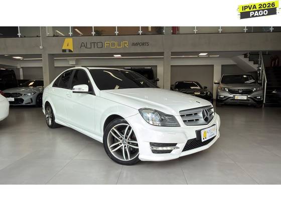 MERCEDES-BENZ C 180 1.6 CGI SPORT 16V TURBO GASOLINA 4P AUTOMÁTICO MERCEDES-BENZ C 180 1.6 CGI SPORT 16V TURBO GASOLINA 4P AUTOMÁTICO